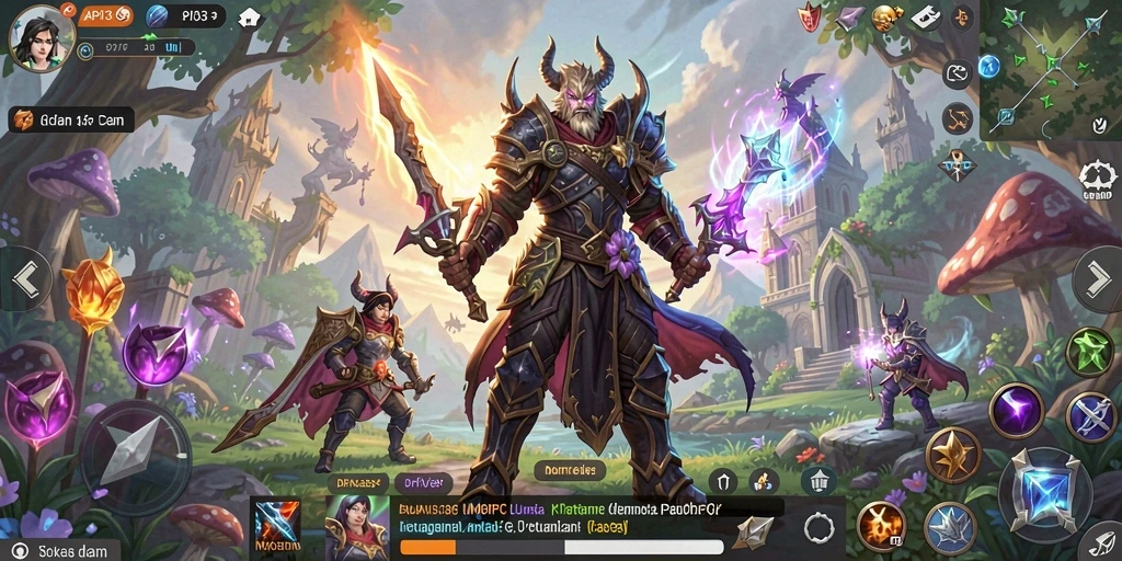 Tampilan gameplay seru dan interaksi antar pemain di API33.