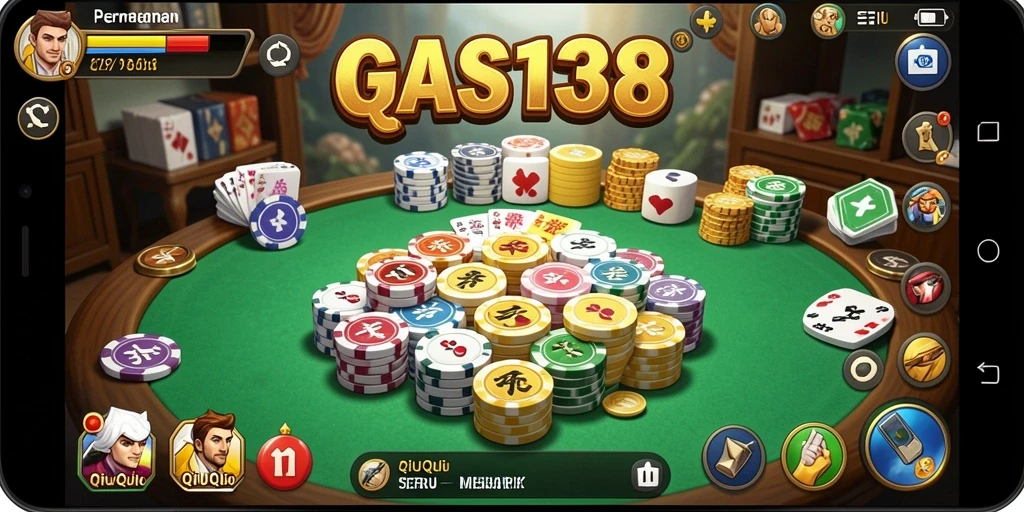 Tampilan gameplay GAS138 yang seru dan menantang di QiuQiu.