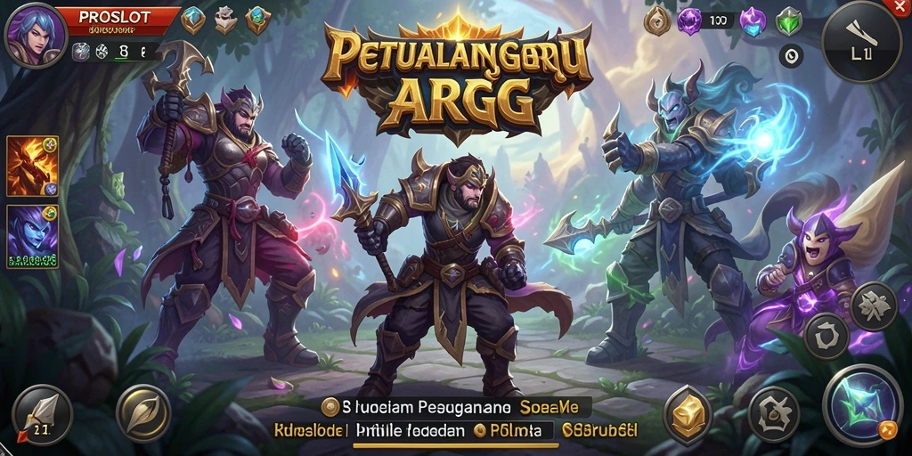 Gameplay seru dengan pertarungan epik di dunia ARPG.
